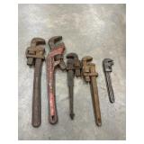 Cast iron and steel straight-handle and