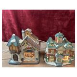 Lighted porcelain Tiwn Gall and Santaï¿½s workshop