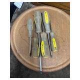Workforce Soft-Grip Screwdrivers.