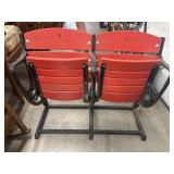These are original seats from the Tad Smith