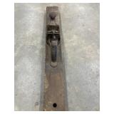 Antique wooden-bottom transitional hand plane
