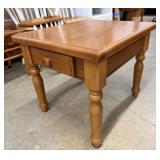 Side or Accent Table, Solid Wood Traditional