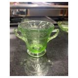 Uranium Glass Company "Patrician Spoke"