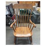 Classic vintage Nichols & Stone maple wood