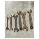 Bundle of heavy-duty drop-forged spanner