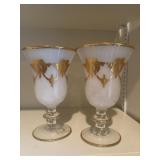 2 Arte Italica Rialto Borghese White with Gold
