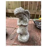 Concrete Praying Angel Cherub