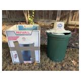 Vintage Rival Ice Cream & Yogurt Freezer Machine