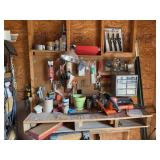 Shop Wall Bundle of Tools, Nuts & Bolts Organizer