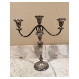 Vintage Sterling Silver Candelabra Marked