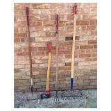 4 Yard Tools Rake, Axe, Etc.