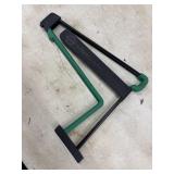 Folded Kï¿½nig & Meyer Heli 2 guitar stand in black