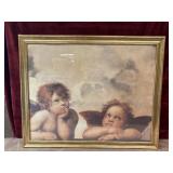 Framed print  cherubs  Raphaelï¿½s Renaissance