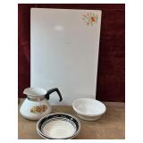 7pc. vintage Corning Ware Spice of Life 6-Cup