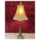 Traditional style brass  table lamp