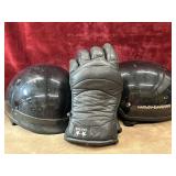 3 pc. Harley DavisonHalf helmet half helmet and