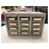 12-drawer Small Parts Organizer Cabinet.