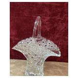 Lee Smuth Crystal glass bride basket