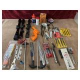 Bundle: rifle scopes,bbï¿½s,Craftsman Nail Set, gun