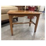 Vintage wooden side table.