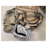 Large tan and brown RedHead Canvas Duffel Bag,