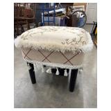 Fiona decorative footstool by Jennifer Taylor