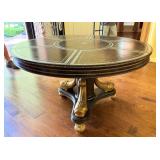 MAITLAND-SMITH Regency Leather Top Center Table