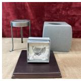 4 pc. Japanese metal  iron trivet, Sonoma Stone
