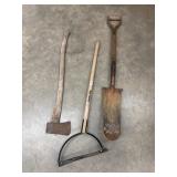 Truper Tru-Tough Steel Weed Cutter, single-bit