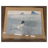 Framed print of Andrew Wyethï¿½s iconic 1948