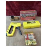 5 pc.BAUER Carbide Router Bit Set, 13 Piece.