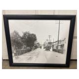Vintage, black-and-white historical photograph