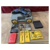 12 pc. Ryobi 3/8' VSR Electric Drill, brad point