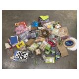 Bundle of miscellaneous craft items.