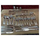 66 pc. 29 forks,, 13 spoons, 13 knives,and 7
