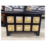 French Apothecary Spice Rack with 8 Porcelain