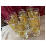 10 pc.  tall drinking glass made by Bartlett