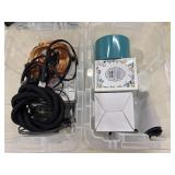 2 Storage containers filled with various