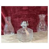 3 pc. vintage Lamplight Farms "Horse & Buggy"