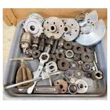 Assorted Machinist Tooling, Drill Chuck, Arbors,