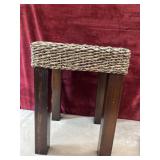 BirdRock Home Seagrass Backless Counter Stool