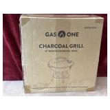 Gas One Portable Charcoal Grill. New in Box