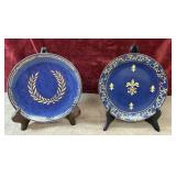 2 pc. Andrea Sadek Decorative Wall Plate and