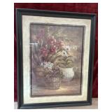 Vivian Flasch  framed floral still life art print