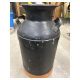 Vintage  metal dairy milk can