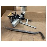 Workshop tools Metal pry bar, an adjustable