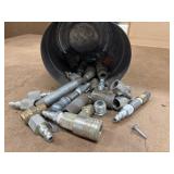 Assorted lot of used pneumatic and hydraulic