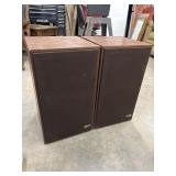 2 Vintage ESS AMT 10b loudspeakers.