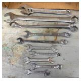 10pc Assorted Open-end, box-end, Combination &