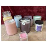 Bundle candles including Better Homes, and Yankee